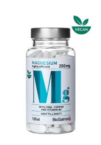 Magnesium+zink,koppar,B6